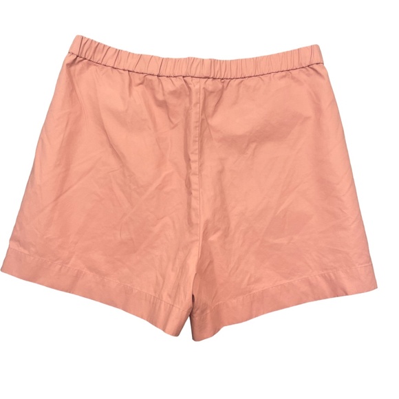 Kate Spade 10‎ Saturday Shorts Pink Cotton Blend Elastic Drawstring - Picture 4 of 4